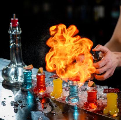 Decanter Set with 6 Shot Glasses Set, Decanter -17oz-, Glasses -1.35oz- for Whiskey, Liquor, Tequila, Cocktail